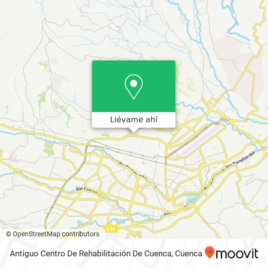 Mapa de Antiguo Centro De Rehabilitación De Cuenca
