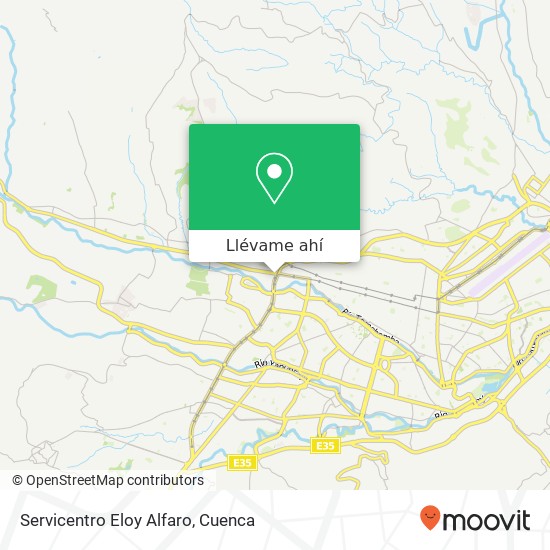 Mapa de Servicentro Eloy Alfaro