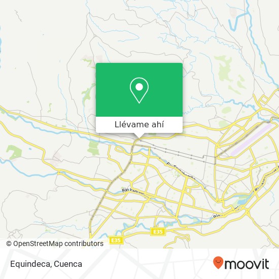 Mapa de Equindeca