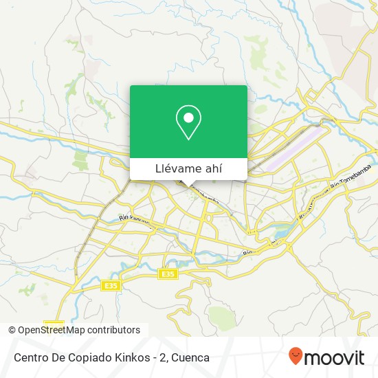 Mapa de Centro De Copiado Kinkos - 2
