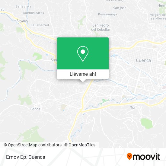 Mapa de Emov Ep