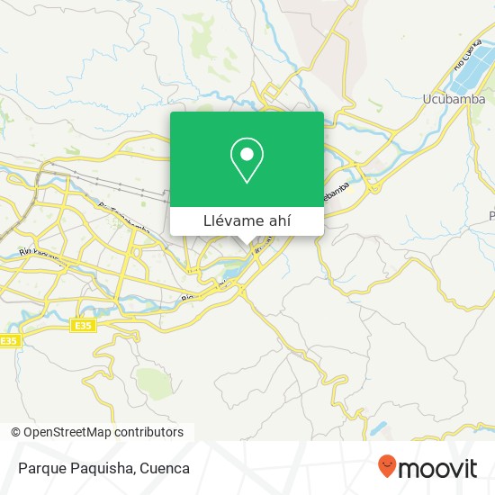Mapa de Parque Paquisha