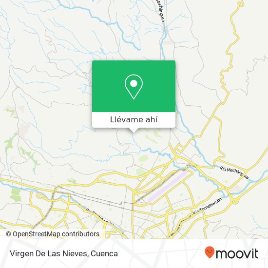 Mapa de Virgen De Las Nieves
