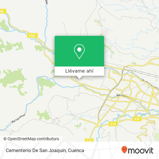Mapa de Cementerio De San Joaquín