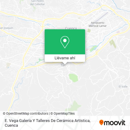 Mapa de E. Vega Galería Y Talleres De Cerámica Artística