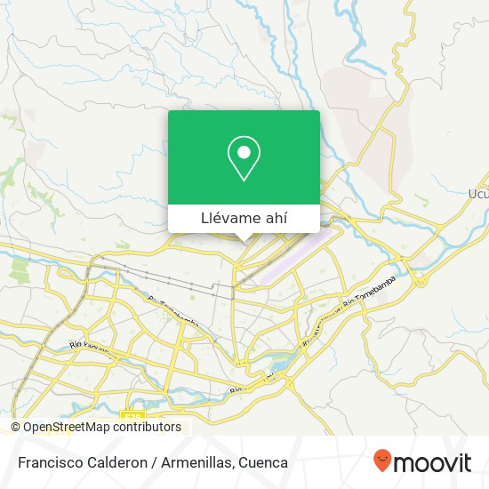 Mapa de Francisco Calderon / Armenillas