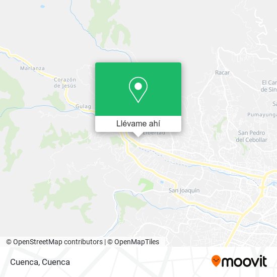 Mapa de Cuenca