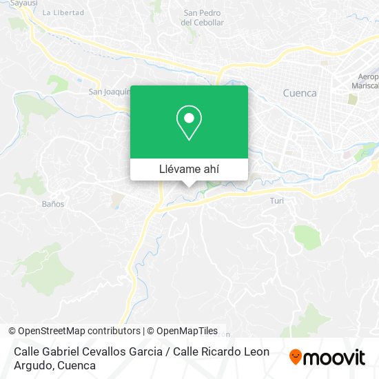 Mapa de Calle Gabriel Cevallos Garcia / Calle Ricardo Leon Argudo