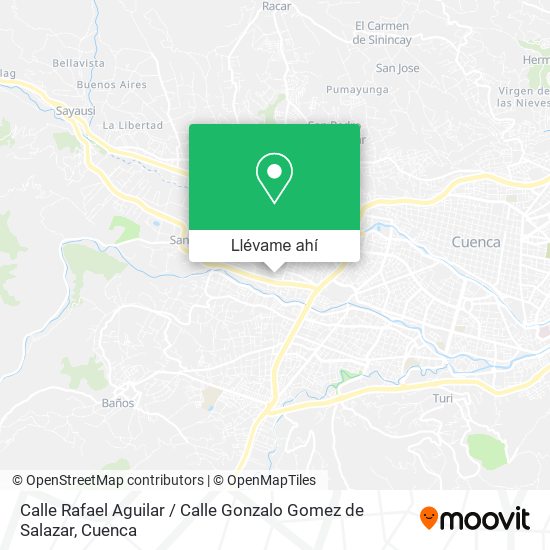 Mapa de Calle Rafael Aguilar / Calle Gonzalo Gomez de Salazar