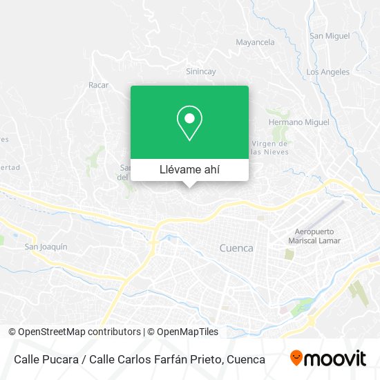 Mapa de Calle Pucara / Calle Carlos Farfán Prieto