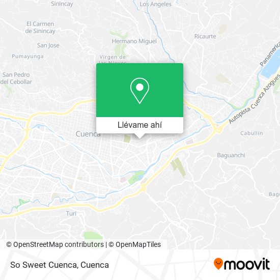 Mapa de So Sweet Cuenca