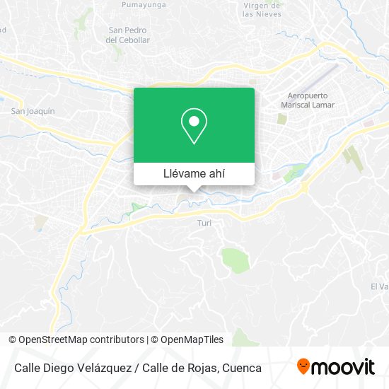 Mapa de Calle Diego Velázquez / Calle de Rojas