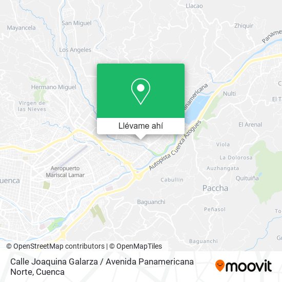 Mapa de Calle Joaquina Galarza / Avenida Panamericana Norte