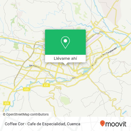 Mapa de Coffee Cor - Cafe de Especialidad