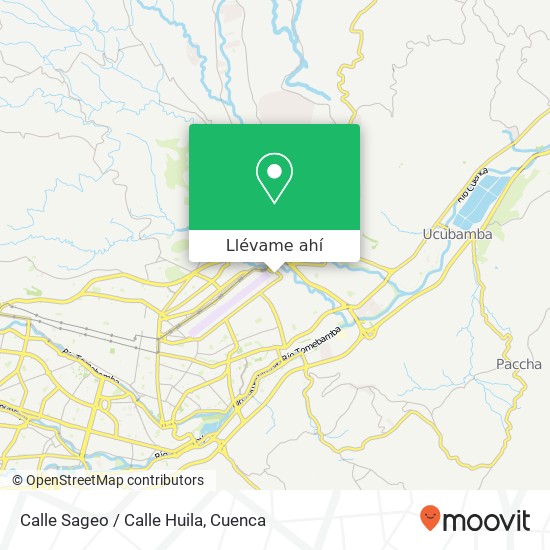 Mapa de Calle Sageo / Calle Huila