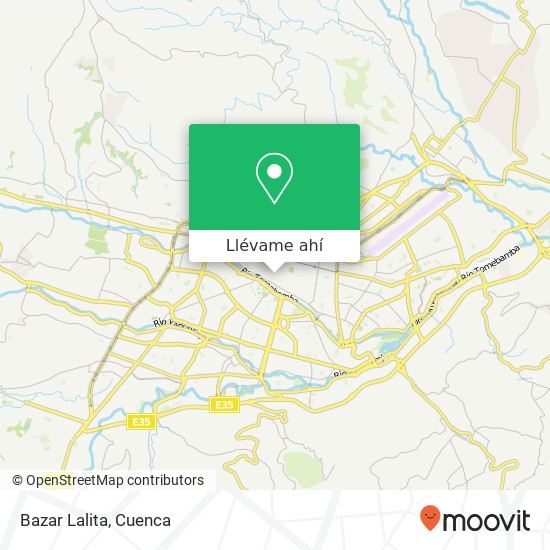 Mapa de Bazar Lalita