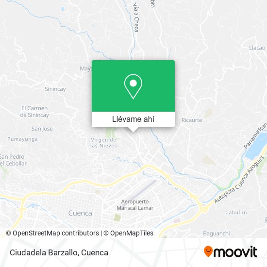 Mapa de Ciudadela Barzallo
