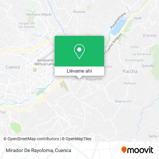 Mapa de Mirador De Rayoloma