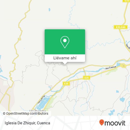 Mapa de Iglesia De Zhiquir