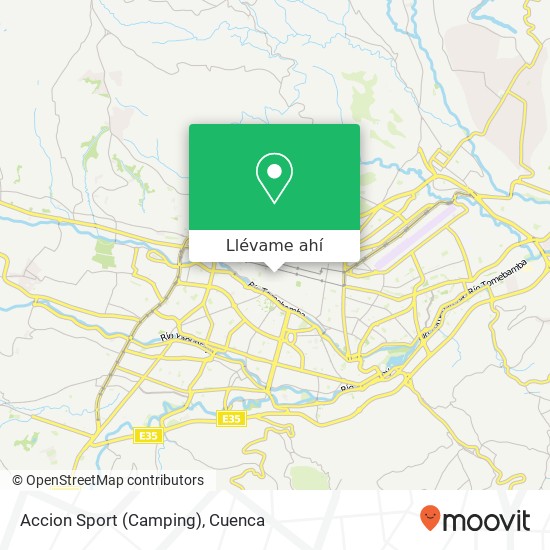 Mapa de Accion Sport (Camping)