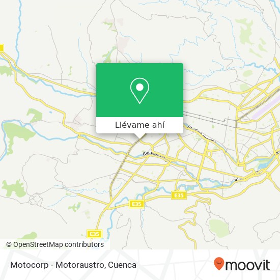 Mapa de Motocorp - Motoraustro