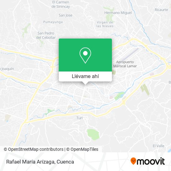 Mapa de Rafael María Arízaga