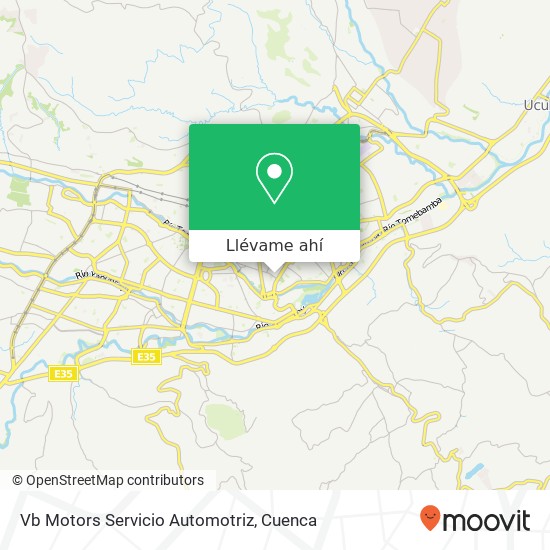 Mapa de Vb Motors Servicio Automotriz