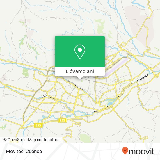 Mapa de Movitec