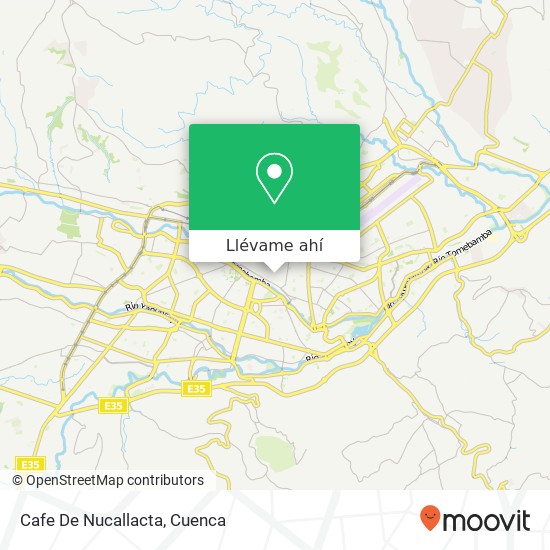 Mapa de Cafe De Nucallacta
