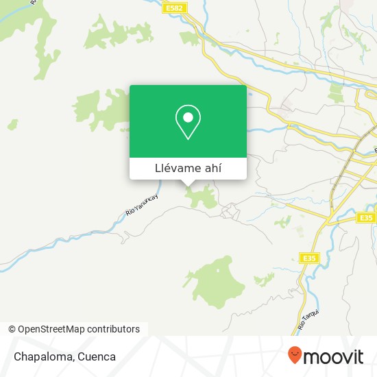 Mapa de Chapaloma