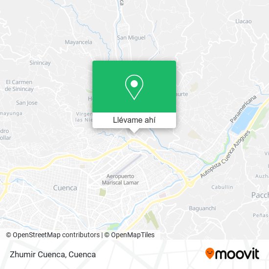 Mapa de Zhumir Cuenca