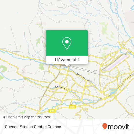 Mapa de Cuenca Fitness Center