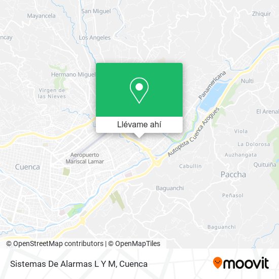 Mapa de Sistemas De Alarmas L Y M