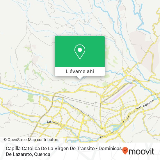 Mapa de Capilla Católica De La Virgen De Tránsito - Dominicas De Lazareto