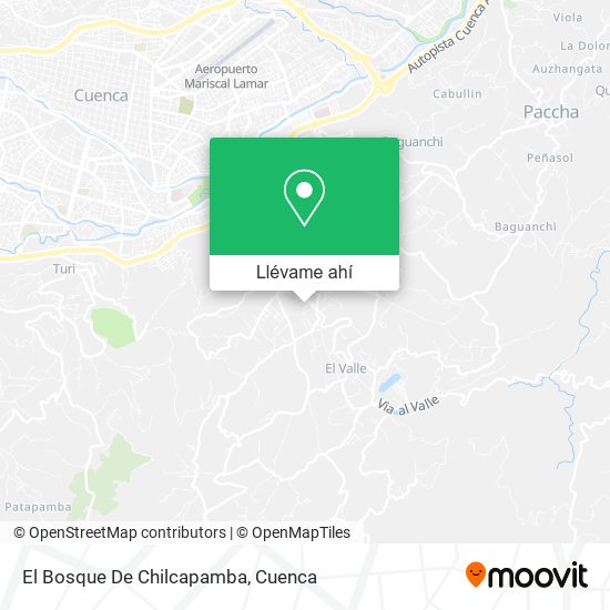 Mapa de El Bosque De Chilcapamba