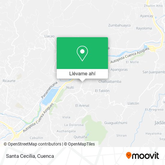 Mapa de Santa Cecilia