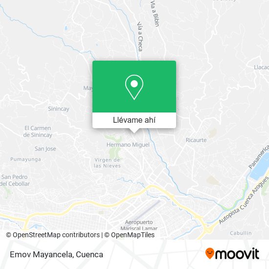 Mapa de Emov Mayancela