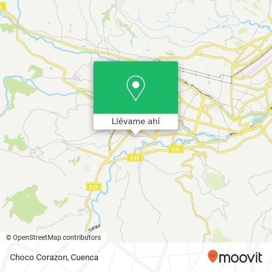 Mapa de Choco Corazon