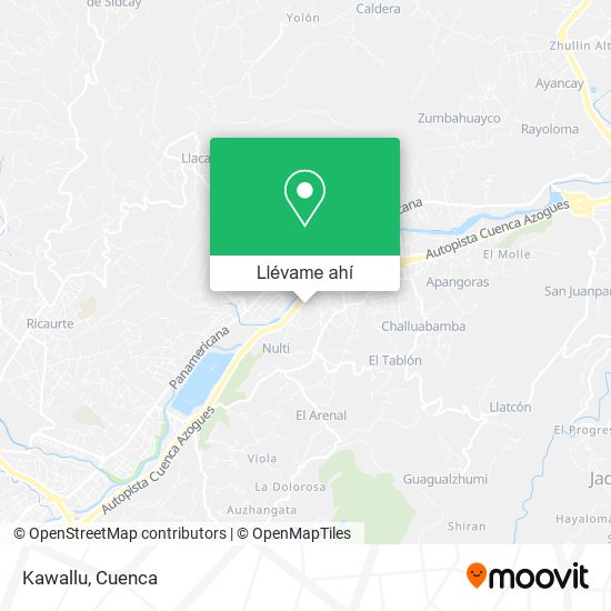 Mapa de Kawallu