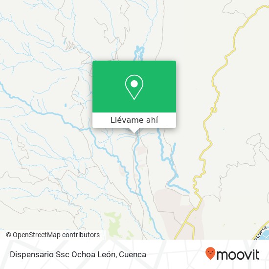 Mapa de Dispensario Ssc Ochoa León