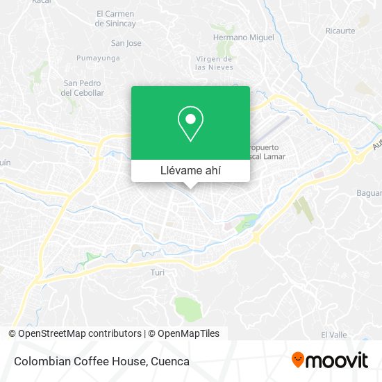 Mapa de Colombian Coffee House