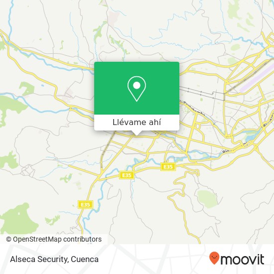 Mapa de Alseca Security