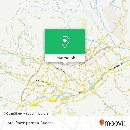 Mapa de Hotel Raymipampa