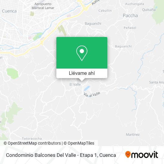 Mapa de Condominio Balcones Del Valle - Etapa 1