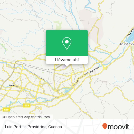 Mapa de Luis Portilla Providrios