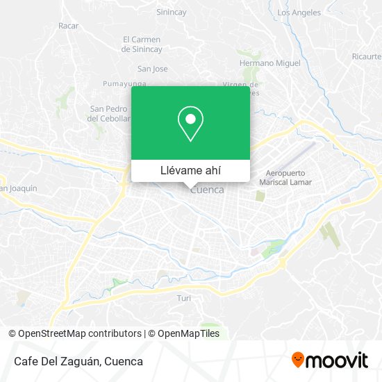Mapa de Cafe Del Zaguán