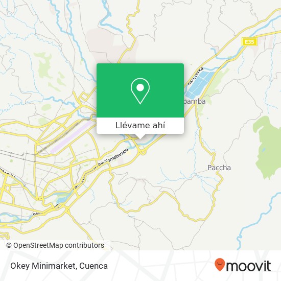 Mapa de Okey Minimarket