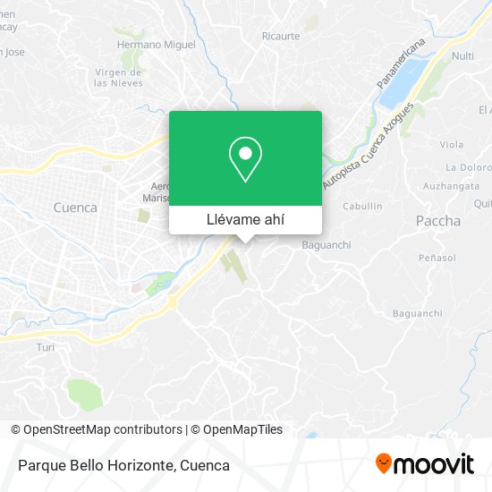 Mapa de Parque Bello Horizonte