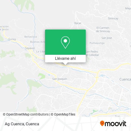 Mapa de Ag Cuenca