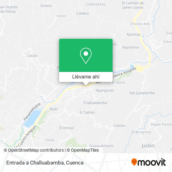 Mapa de Entrada a Challuabamba